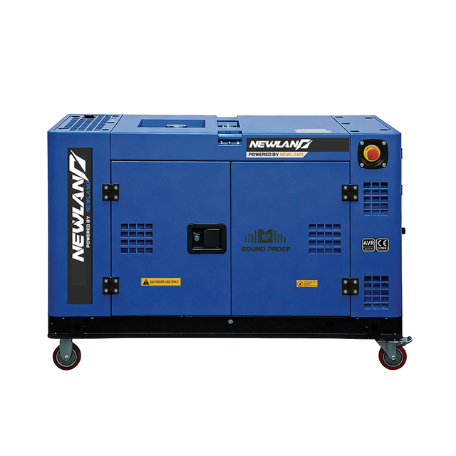 9.5kW 10kW Water Cooled Diesel Generator Silent 