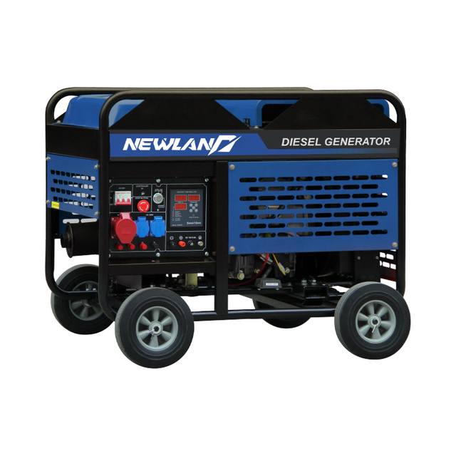 Open Frame V-Twin Cylinder Diesel Generator Air-Cooled 10-18kW 