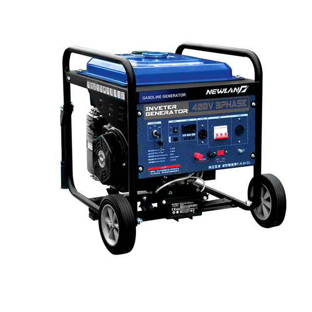 Newland Hot Sale Super Silent 120V 240V 8kw 8kva 8000 Watt Portable Gasoline Generator Inverter Air-Cooled Engine Remote Start for Camping