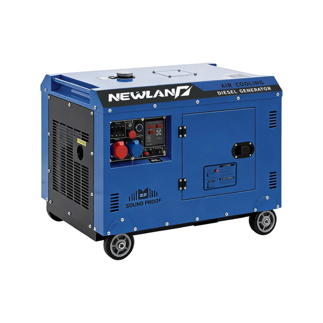 Heavy-Duty Silent Series: 5-10.5kW Diesel Power Station